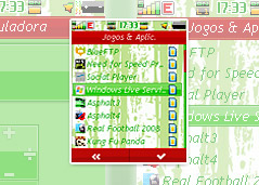 Red on Green